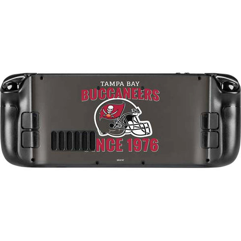 NFL Tampa Bay Buccaneers Helmet Steam Deck Handheld Gaming Computer Skin